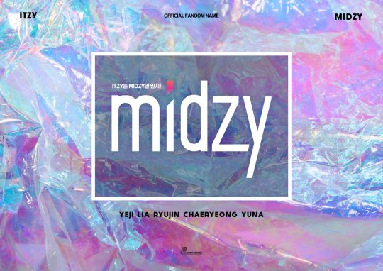 ITZY(있지) 팬클럽명 MIDZY(믿지). /사진제공=JYP엔터테인먼트