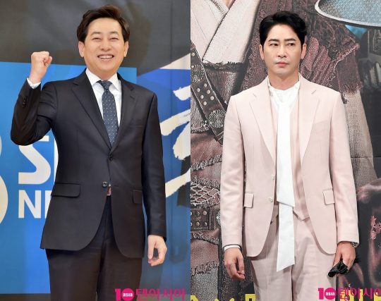 김성준 SBS 전 앵커- 배우 강지환./ 사진=텐아시아DB
