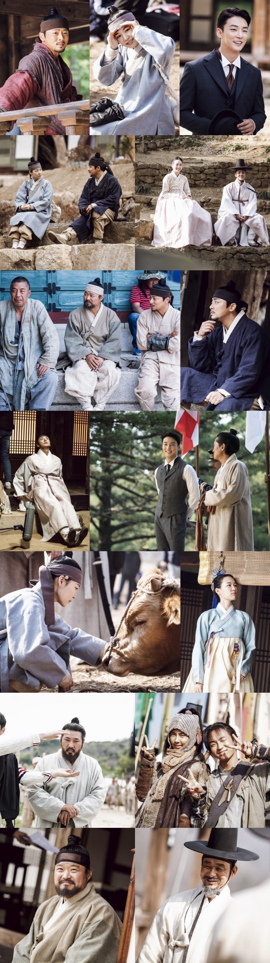 ‘녹두꽃’ 비하인드. /사진제공=SBS ‘녹두꽃’
