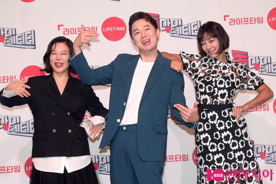 방송인 최화정(왼쪽부터), 붐, 이본
