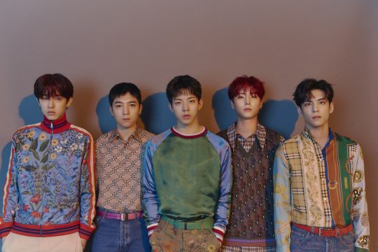 밴드 데이식스의 제이(왼쪽부터), 성진, 도운, 영케이, 원필. / JYP엔터테인먼트 제공