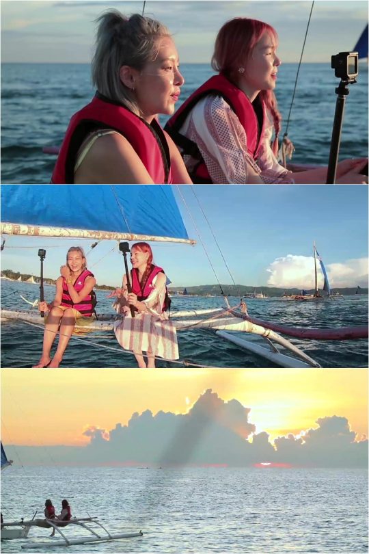‘배틀트립’ 송해나·진정선의 보라카이 여행. /사진제공=KBS2 ‘배틀트립’