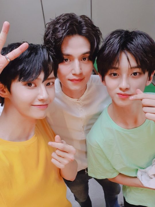 이진혁(왼쪽부터), 이동욱, 김민규 / 사진제공=티오피미디어