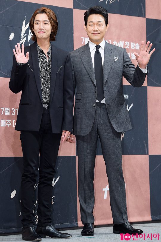 배우 정경호, 박성웅