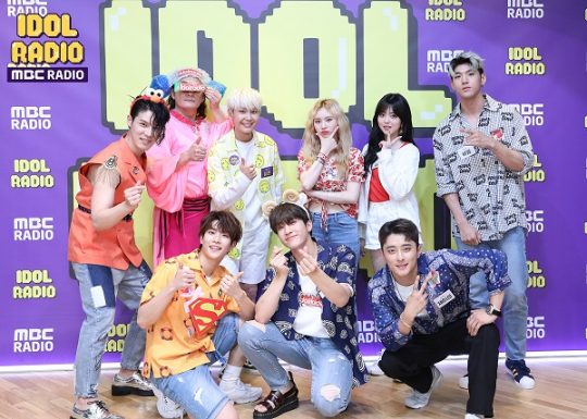 지난 25일 방송된 ‘아이돌 라디오’ 출연진/사진=MBC 라디오 제공