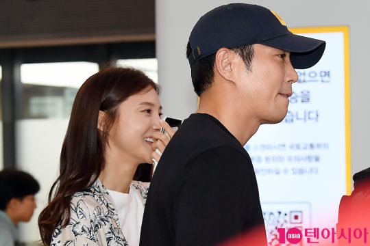 배우 차예련, 주상욱 부부