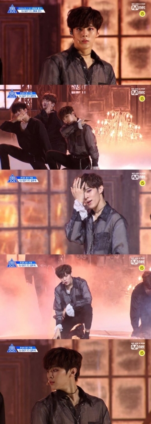 '프듀X' 김우석, 2배속부터 직캠까지 팬심 저격...'인기 최정상'