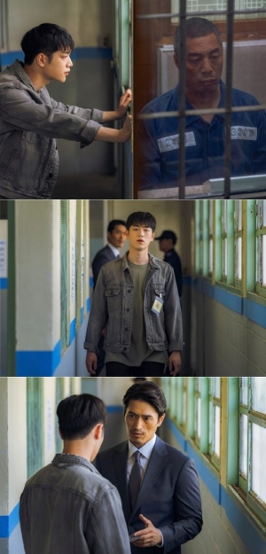 &#39;왓쳐&#39; 서강준, 父안길강과 15년만 만남...비리수사팀 새로운 국면