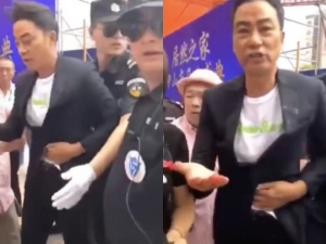 홍콩배우 임달화, 中행사장서 괴한에 복부 자상...생명 지장 無