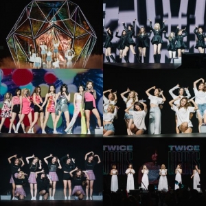 'K팝 대표 걸그룹' 트와이스, 첫 미주투어 4만 1000여팬 동원