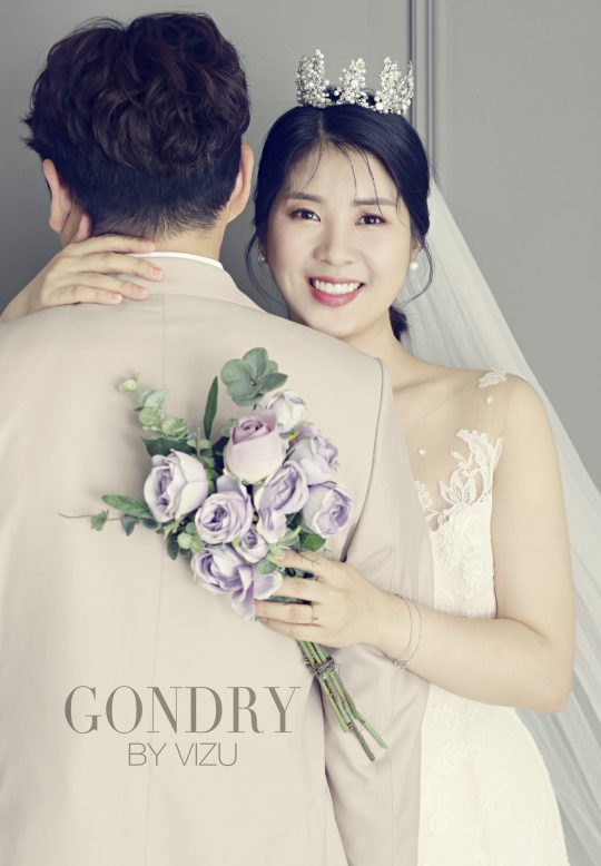 개그우먼 강유미 웨딩 화보. / 사진제공=해피메리드컴퍼니, 웨딩디렉터봉드, 공드리스튜디오, 모아위, 모리엠바이서영
