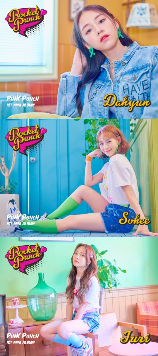그룹 로켓펀치의 다현, 소희, 쥬리 / 사진제공=울림엔터테인먼트