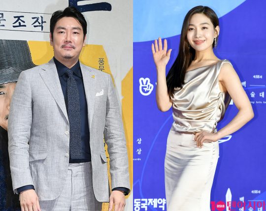 배우 조진웅(왼쪽), 최희서. /텐아시아DB