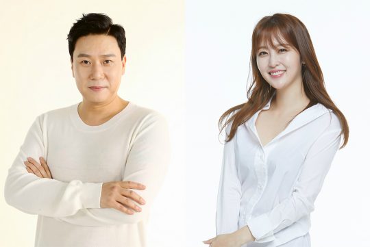 방송인 이상민(왼쪽), 신아영. / 제공=디모스트엔터테인먼트