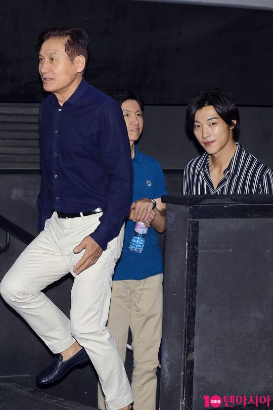 배우 안성기, 우도환
