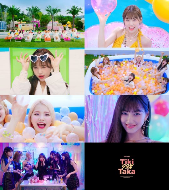 그룹 위키미키 ‘Tiki-Taka(99%)’ 뮤직비디오 / 사진제공=판타지오뮤직