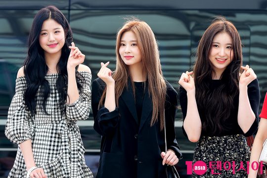 아이즈원 장원영, 김민주, 이채연