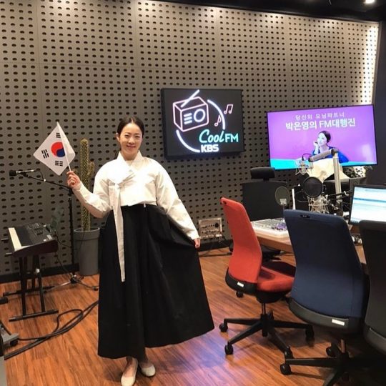 박은영 아나운서. /사진=KBS라디오 ‘박은영의 FM대행진’ 인스타그램
