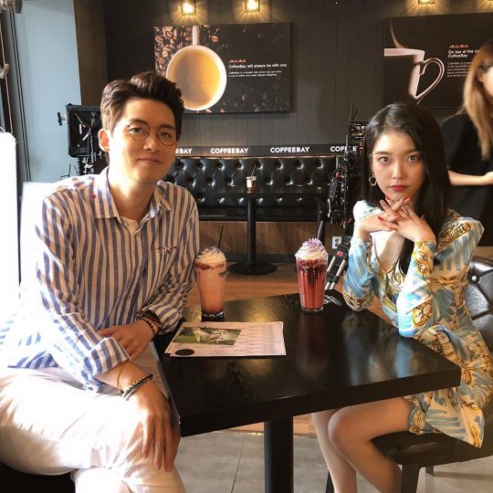 ‘호텔 델루나’ 조현철-아이유./ 사진=장만월 인스타그램