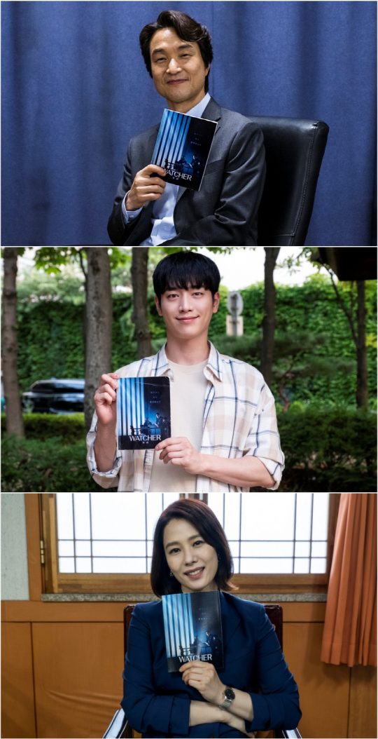 ‘왓쳐’ 한석규(위부터), 서강준, 김현주. /사진제공=OCN ‘왓쳐’