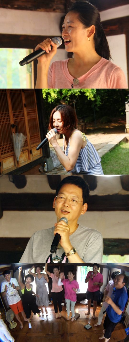 ‘불타는 청춘’ 청춘들의 노래자랑. /사진제공=SBS
