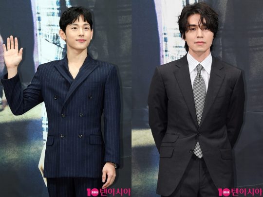 OCN 드라마틱 시네마 ‘타인은 지옥이다’에 출연한 배우 임시완과 이동욱./ 사진=이승현 기자 lsh87@