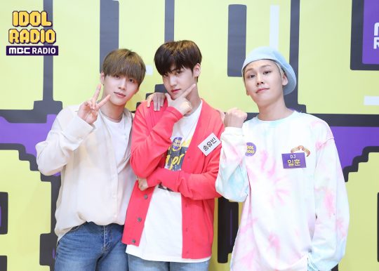 김국헌(왼쪽부터), 송유빈, 비투비 정일훈 / 사진제공=MBC