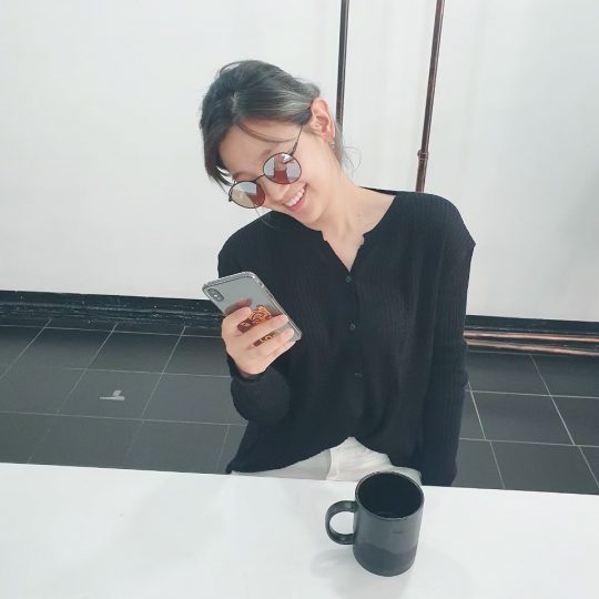 박소담, 산촌 벗어나서 연예인 포스 '뿜뿜'