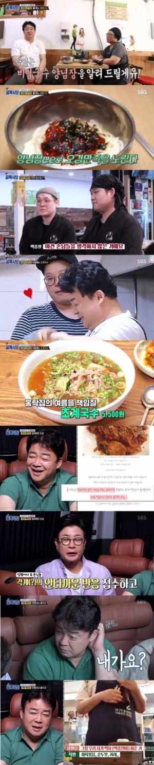 ‘골목식당’ 백종원, 이대 백반집 요리에 충격...최고 9.3%