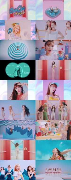 오마이걸, '번지' 인기 뜨겁다…MV 1000만 뷰 돌파