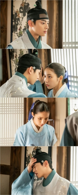 '신입사관 구해령' 차은우, 신세경에 박력 벽치기 후 후회막심