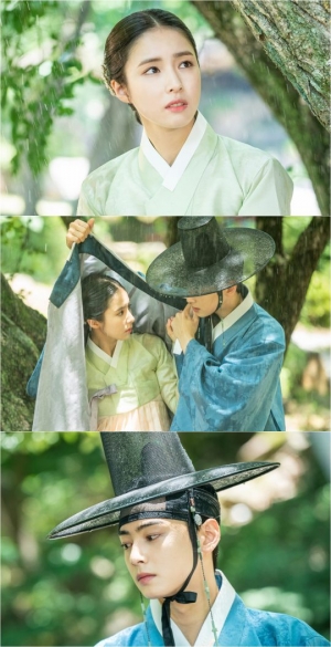 '신입사관 구해령' 신세경X차은우, 소나기 속 피어나는 로맨스
