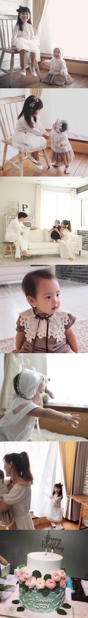 유진♥기태영, '첫돌' 둘째 로린 공개...로희와 똑 닮았네