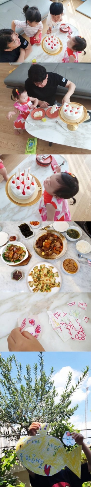 “시끌시끌 백주부 생일”...소유진, ♥백종원 생일파티 공개 '단란한 가족'
