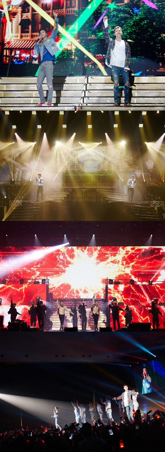 그룹 동방신기의 자카르타 콘서트 이미지 / 사진제공=SM엔터테인먼트