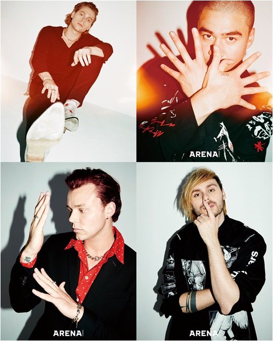 밴드 5SOS./ 사진제공=아레나