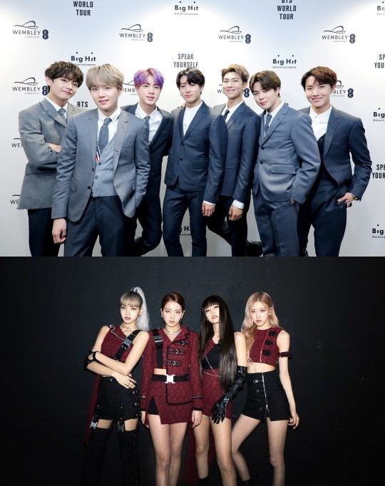 그룹 방탄소년단, 블랙핑크 / 사진제공=빅히트, YG엔터테인먼트