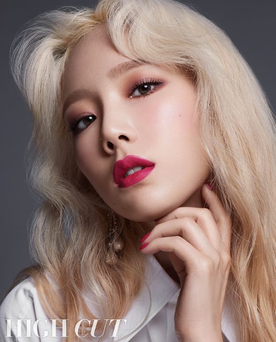 그룹 소녀시대의 태연 / 시진제공=하이컷