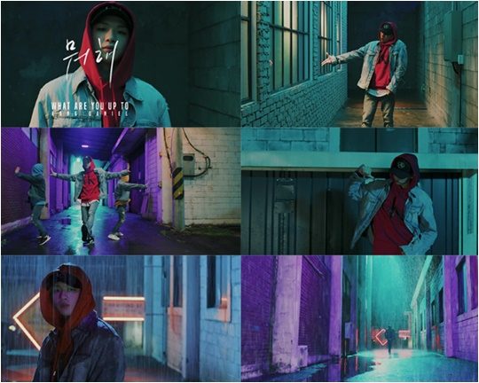 가수 강다니엘./ 사진제공=뮤플리 ‘뭐해’