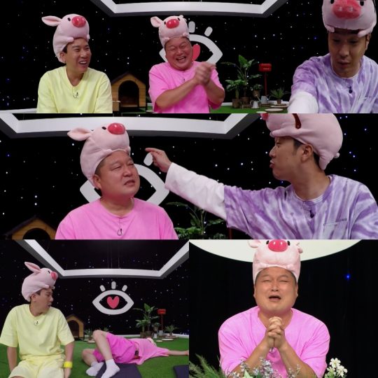 채널 A ‘아이콘택트’에 출연한 하하와 강호동. / 사진제공=채널A