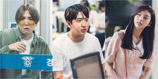 ‘날 녹여주오’에 출연한 배우 이홍기(왼쪽부터), 차선우, 채서진./사진제공=tvN