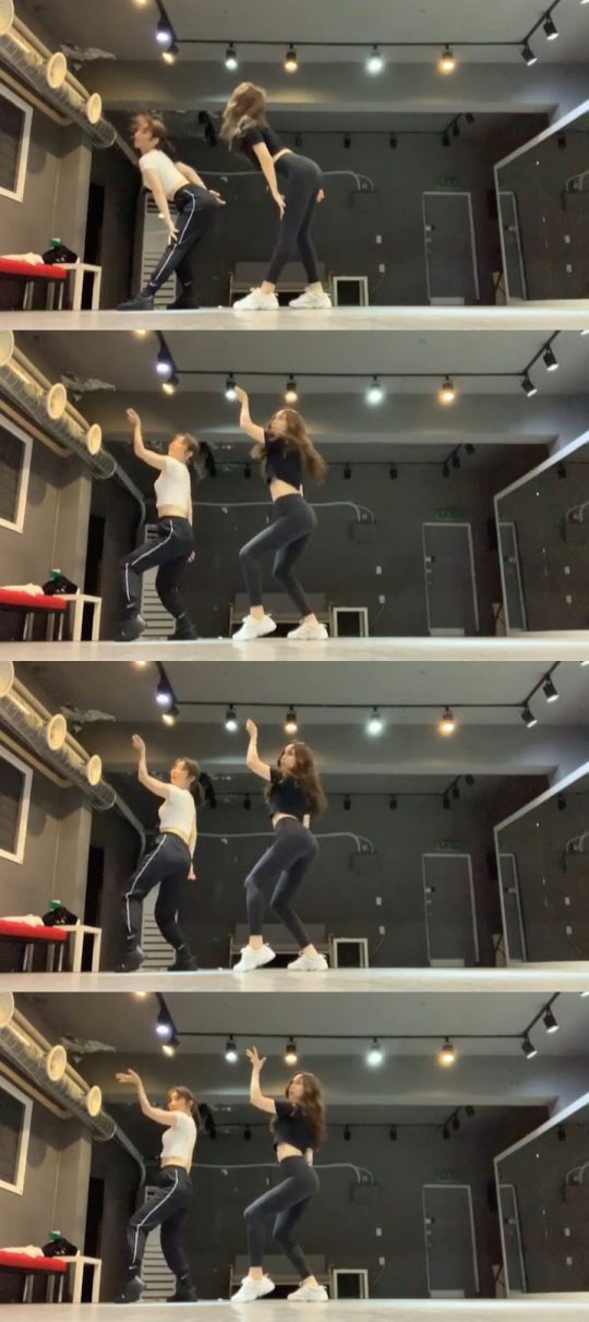 배우 윤소희 안무영상 / 사진제공=그랑앙세