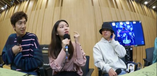 SBS 파워FM ‘두시 탈출 컬투쇼’ 보이는 라디오. /사진제공=SBS