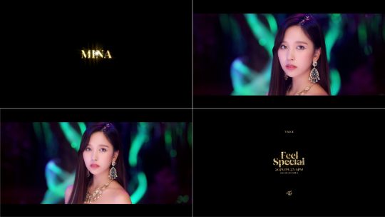 그룹 트와이스 미나의 ‘Feel Specia’ 비주얼 콘텐츠 / 사진제공=JYP엔터테인먼트
