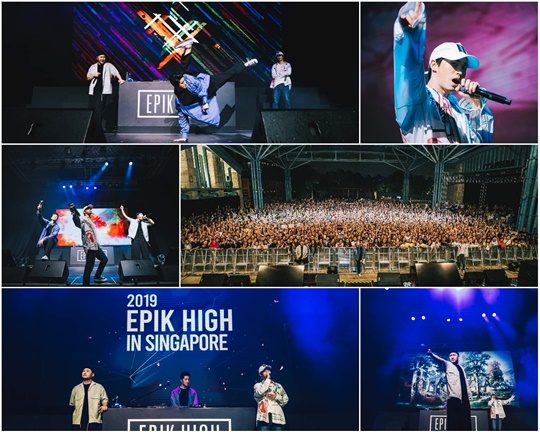 그룹 에픽하이 콘서트 현장./ 사진제공=아워즈