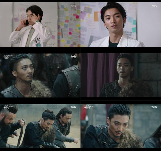 사진=SBS ‘의사요한’, tvN ‘아스달 연대기’ 방송 캡처