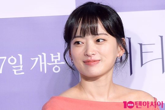 배우 천우희가 18일 오전 서울 광장동 롯데시네마 건대입구에서 ‘버티고’ 제작보고회에 참석했다./ 서예진 기자 yejin@