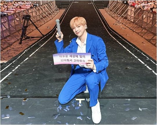 가수 강다니엘./ 사진제공=강다니엘 인스타그램
