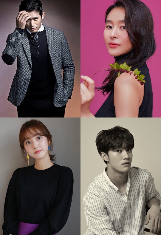 배우 오지호(왼쪽위부터 시계방향), 예지원, 곽동연, 박세완./사진=각 소속사 제공