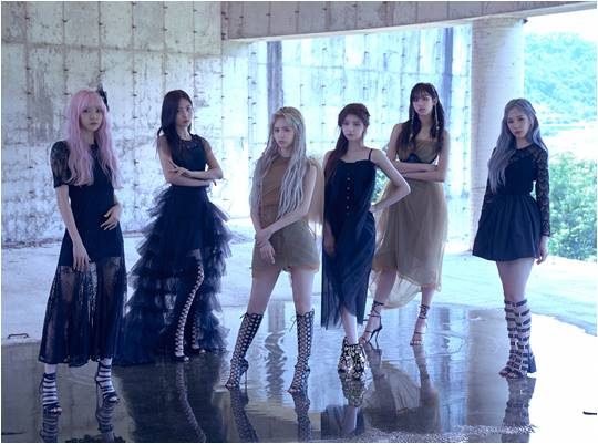 그룹 에버글로우./ 사진제공=위에화엔터테인먼트 코리아